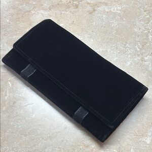 velvet travel jewelry organizer